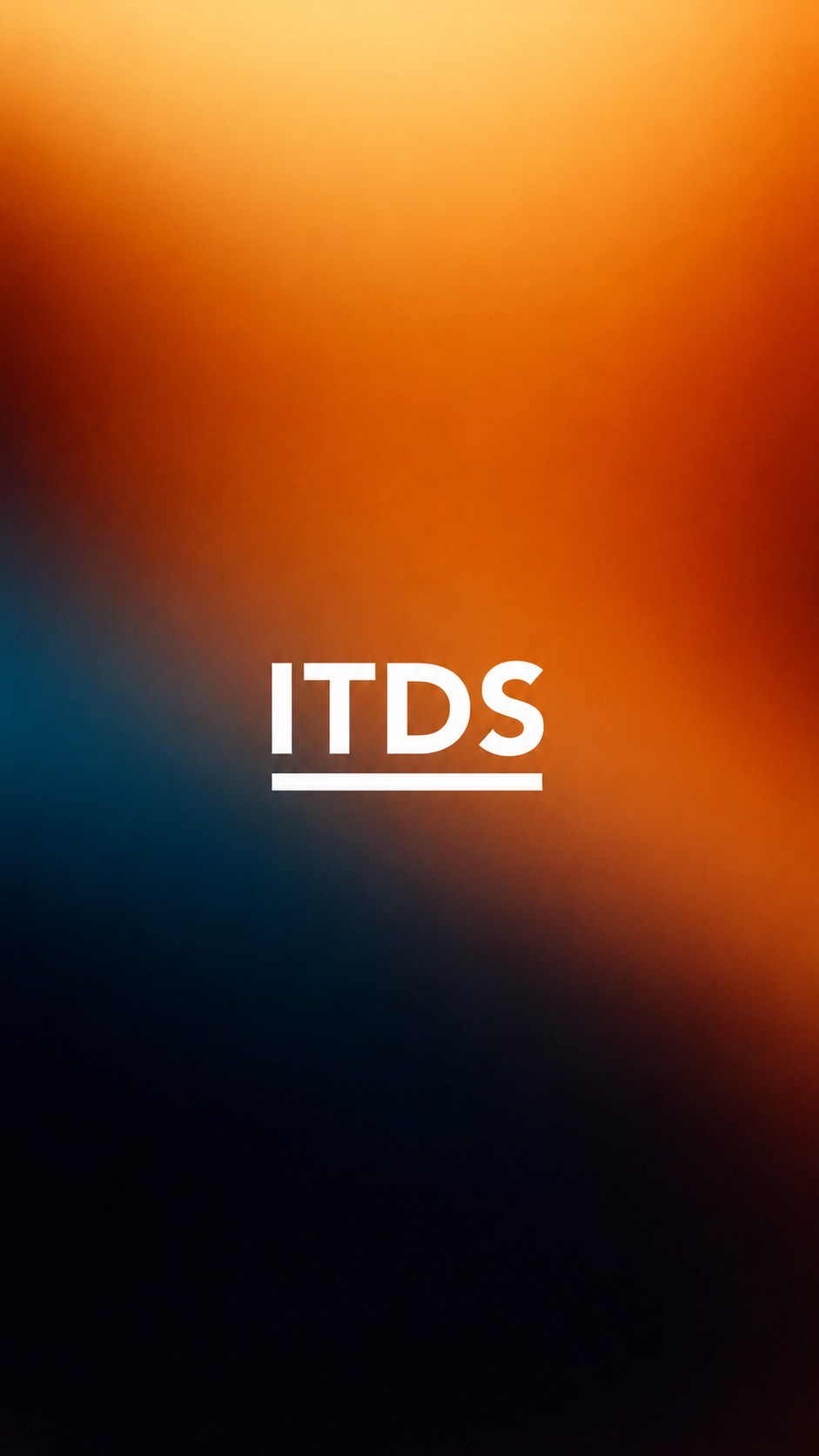 itds logo on a gradient background
