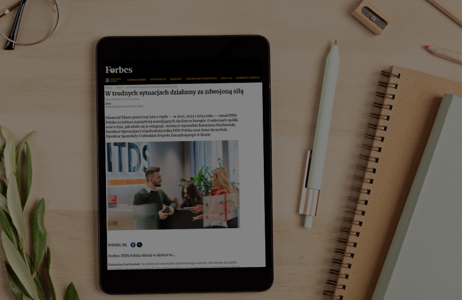 ITDS o obecnej sytuacji rynkowej dla Forbes.pl