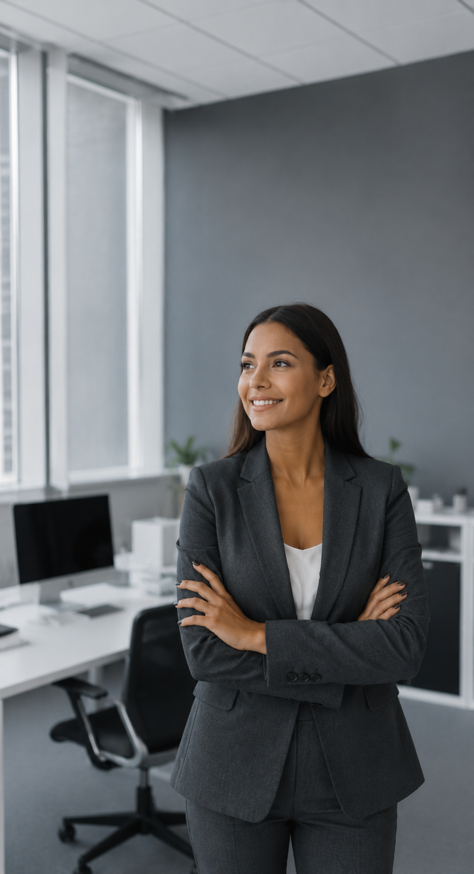 TDS consultants in a modern office during a business meeting