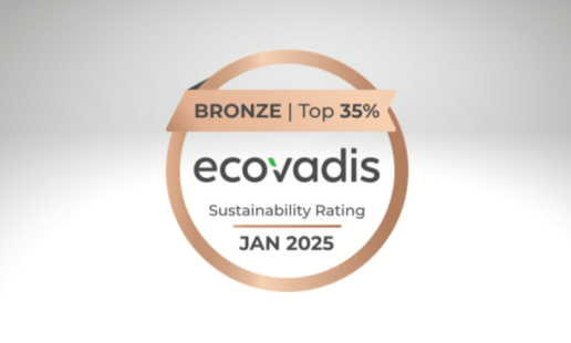 A ITDS conquista a Medalha de Bronze EcoVadis pelo terceiro ano consecutivo – com uma melhoria na pontuação global!